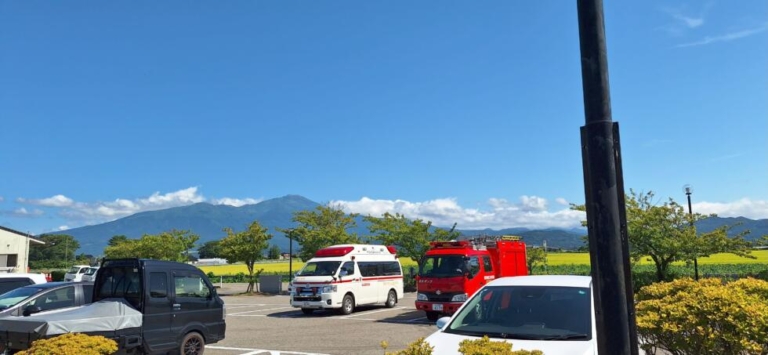 避難訓練頑張りました！