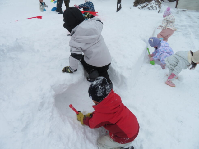 保護中: 雪いっぱい！